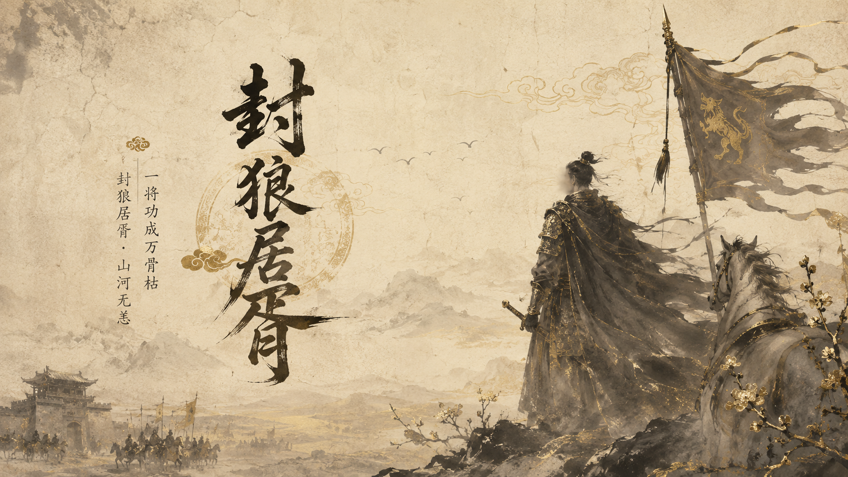 古风课件/PPT封面